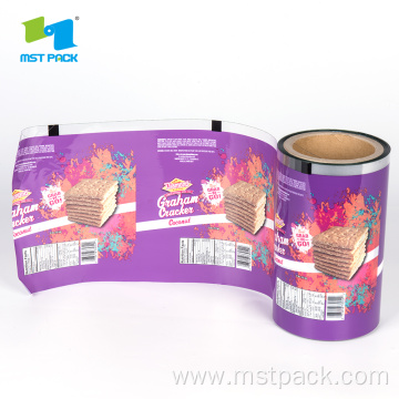 Custom Printed Plastic Food Packaging Roll Film